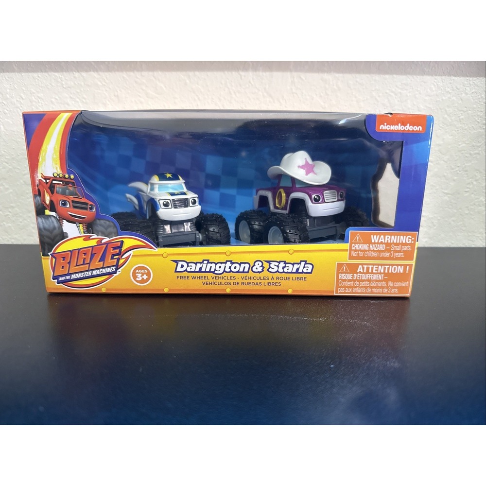 BLAZE AND THE MONSTER MACHINES 2 PACK Darington & Starla New! Nickelodeon